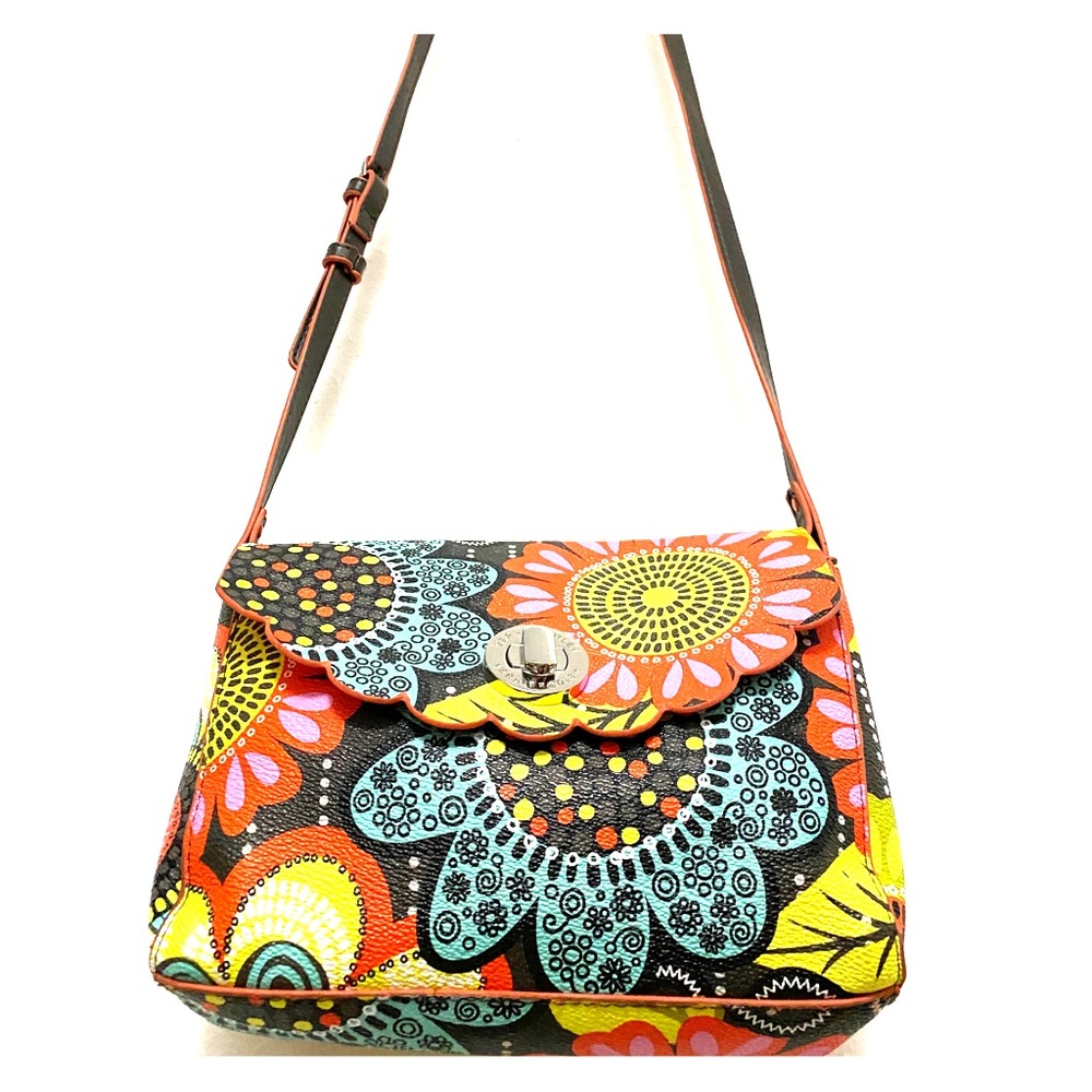 Multicolored flower Vera Bradley purse